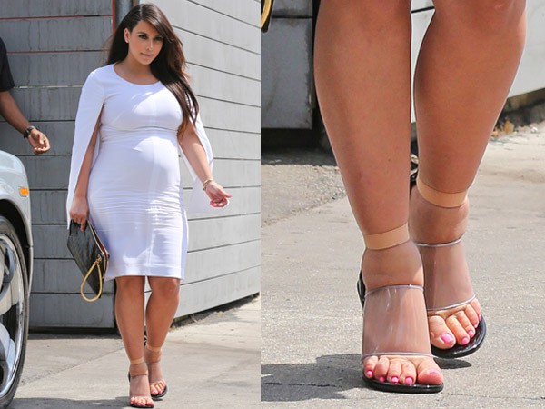 high heels saat hamil